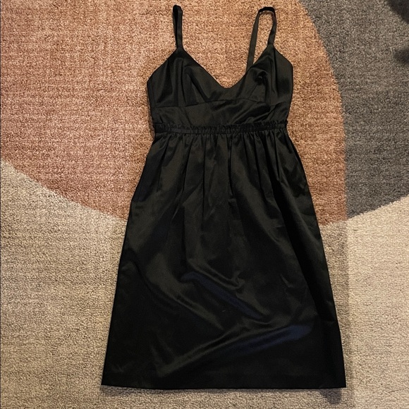 French Connection 2 Elegant Black Y2K Midi Dress NWOT - Picture 1 of 8